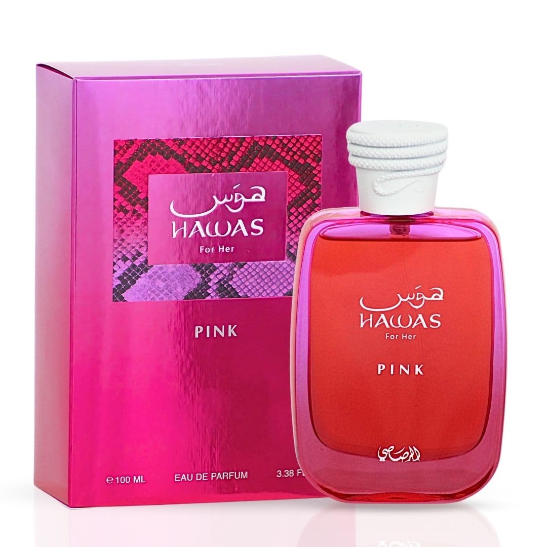RASASI Hawas Pink para Ella \u2013 Vaporizador de Eau de Parfum 100...