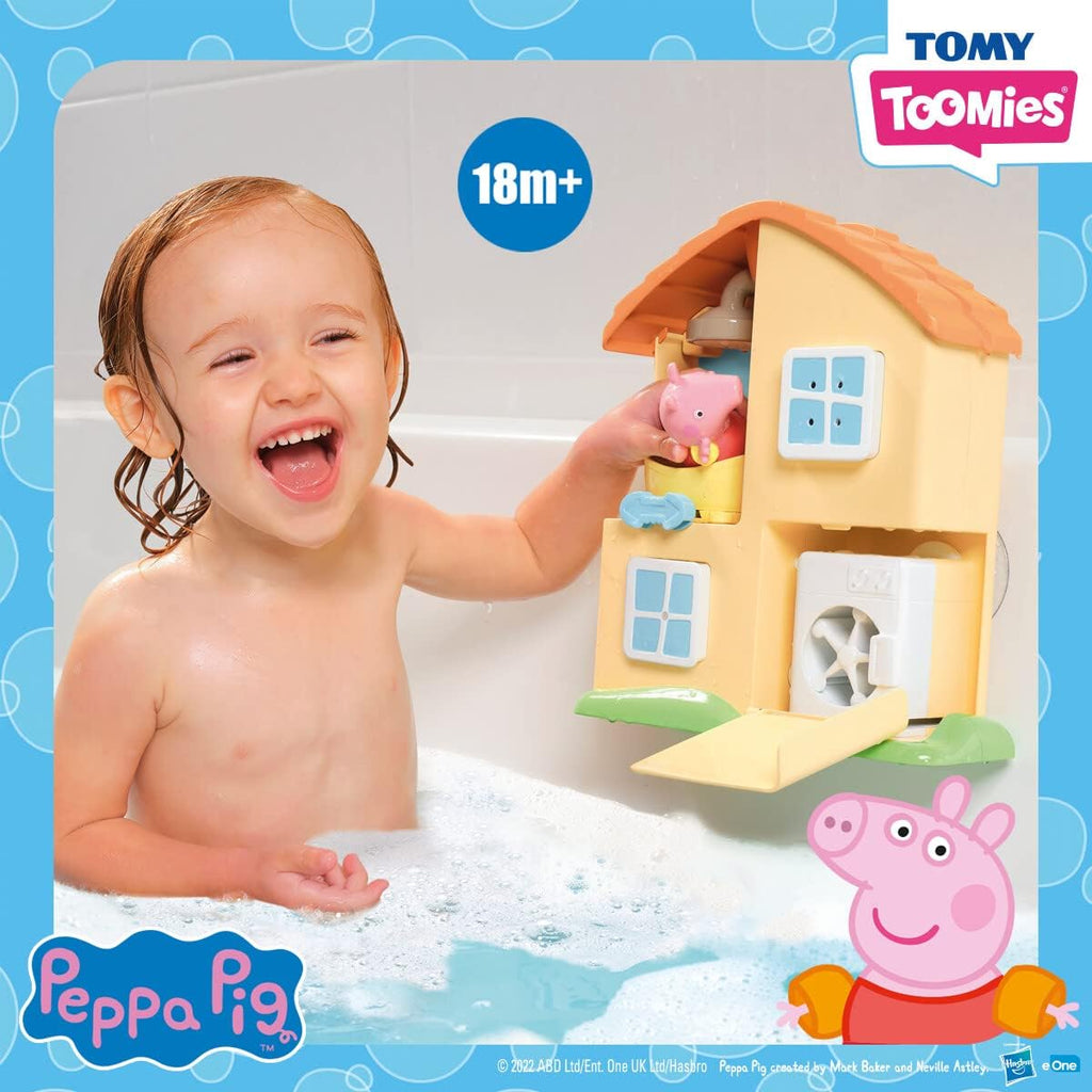 TOMY Toomies Casa de Baño de Peppa Pig