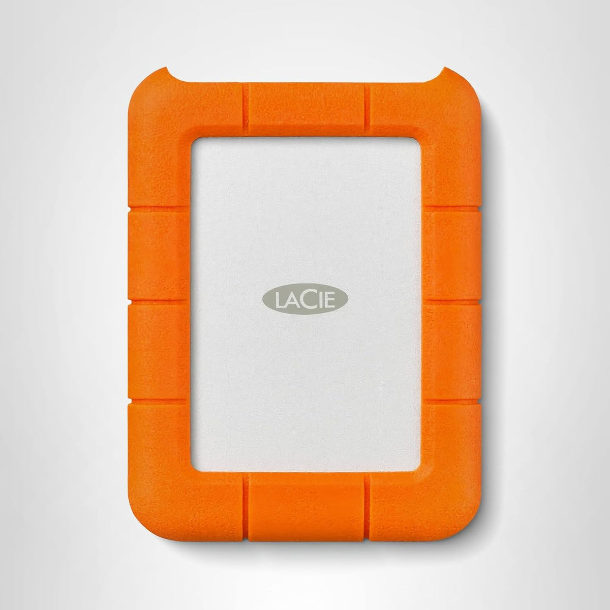 Mini disco disco duro portátil LaCie Rugged USB 3.0 , Naranja