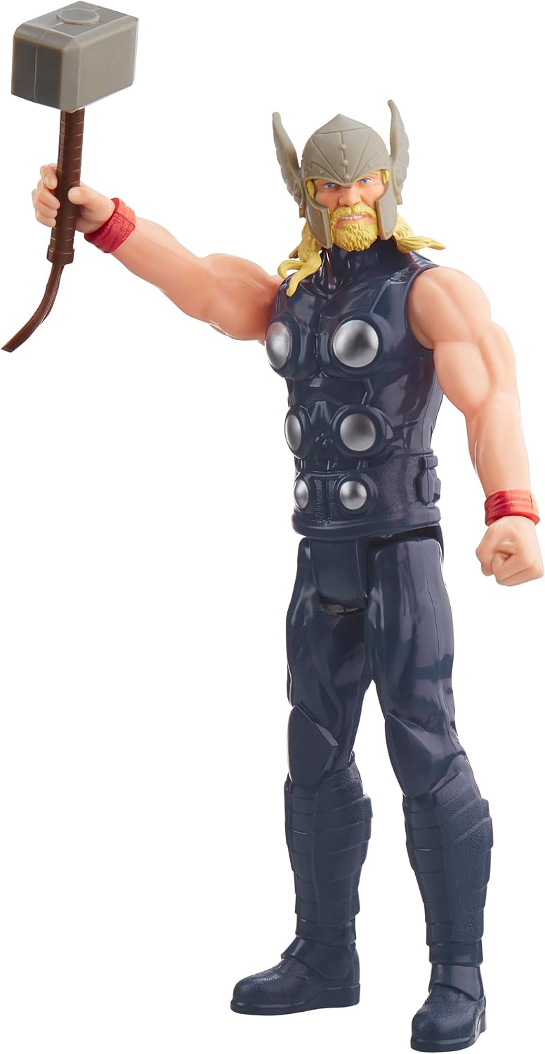 Marvel Avengers Titan Hero Series - Figura de acción de Thor de 12...