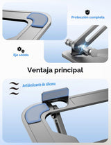 JCZT Soporte plegable para laptop para escritorio, soporte ergonómi...