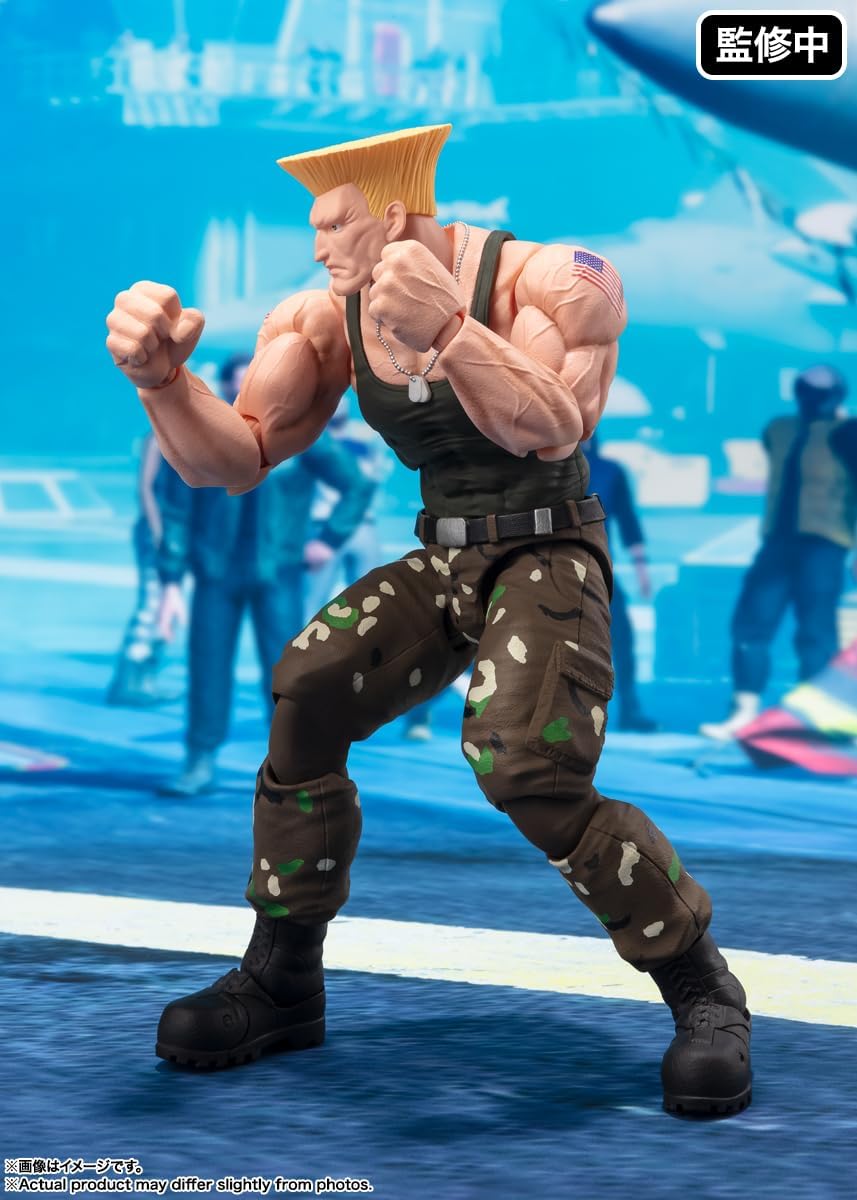 TAMASHII NATIONS - Street Fighter - Guile -Outfit 2-, Figura de acc...