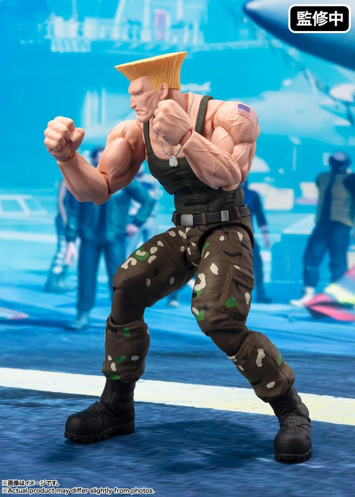 TAMASHII NATIONS - Street Fighter - Guile -Outfit 2-, Figura de acc...