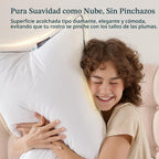 Pacific Coast Almohadas prémium de plumas de ganso y plumón tamaño King, paquete de 2, colección de calidad de hotel, almohada de firmeza media para personas que duermen de lado y espalda