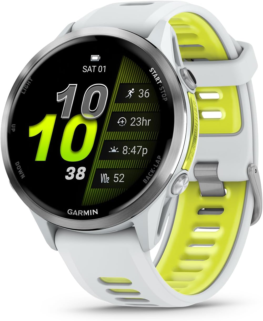 Garmin Paquete de reloj inteligente Forerunner 970 Pro, Titanio