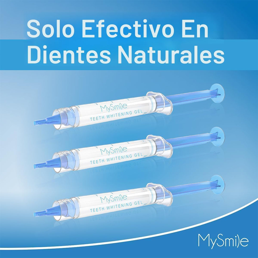 Kit de blanqueamiento de dientes MySmile con luz LED, blanqueador r...