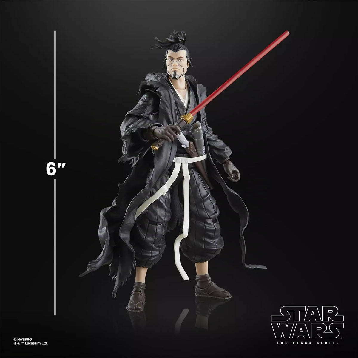 STAR WARS The Black Series The Ronin, Visions - Figura de acción coleccionable prémium de 6 pulgadas
