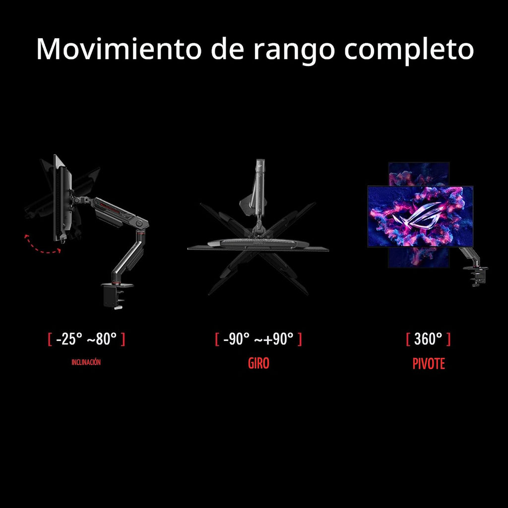 ASUS ROG PG27AQDM-R Monitor para juegos OLED de 27 pulgadas 1440p 2...