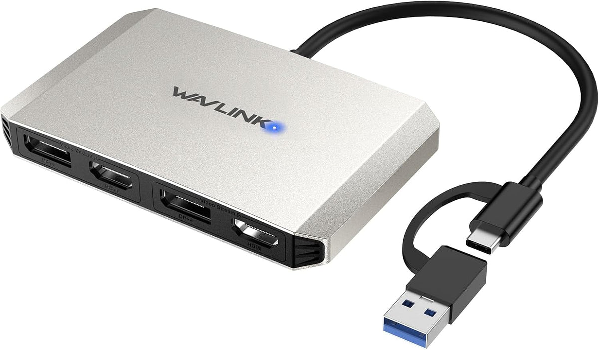 WAVLINK, UG69DH2-SIL, hub USB 3.0