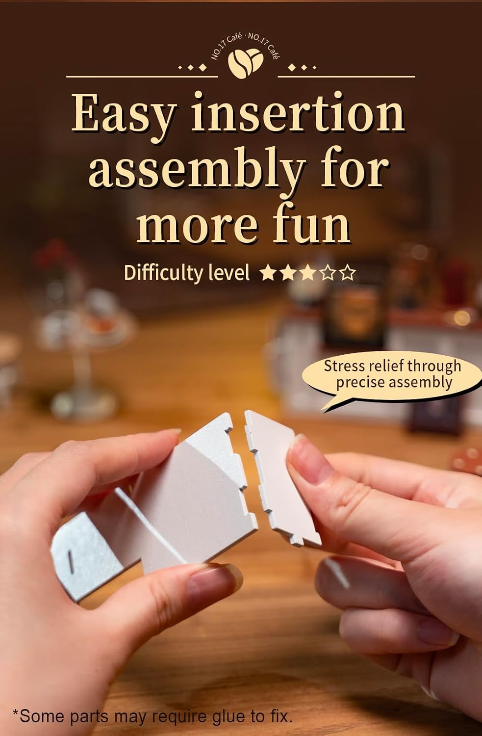 Rowood DIY - Kits de manualidades en miniatura para adultos, para mujeres y