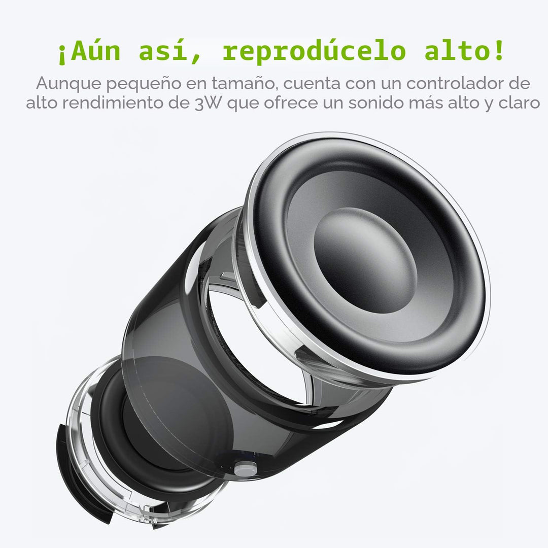 EWA A106 Altavoz Bluetooth Portátil Mini, Graves Mejorados y Sonido...