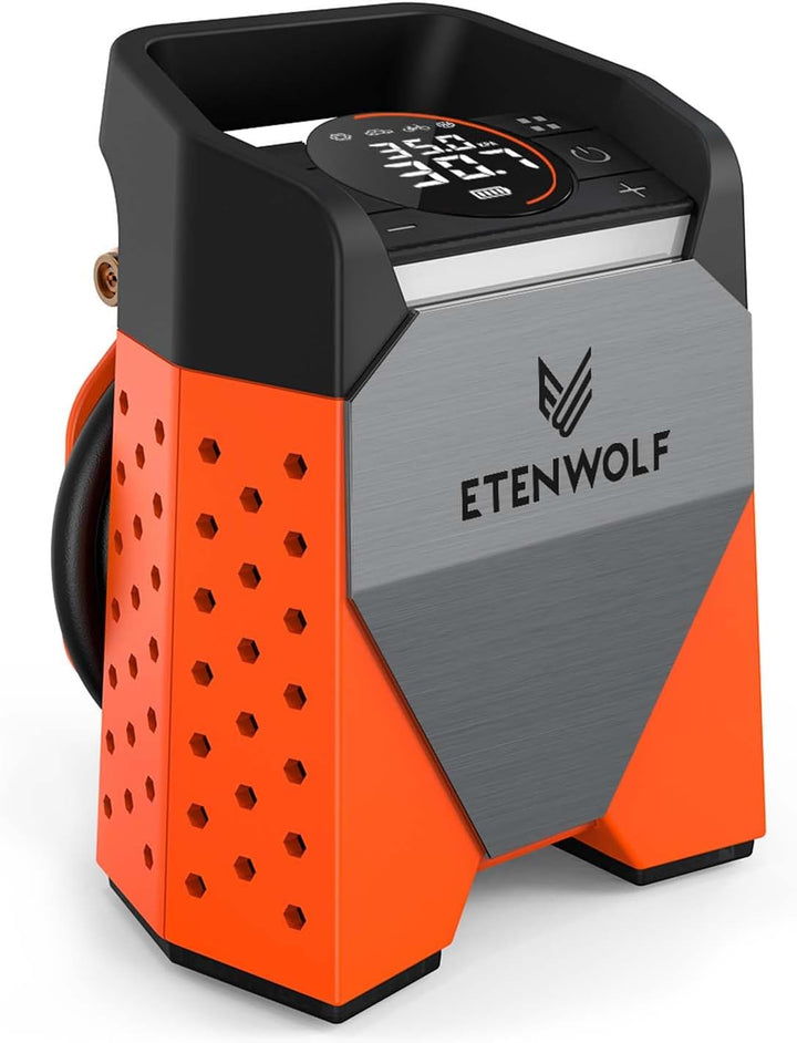 ETENWOLF ZEPHYR S3 Inflador de Neumáticos Compresor de Aire Portáti...