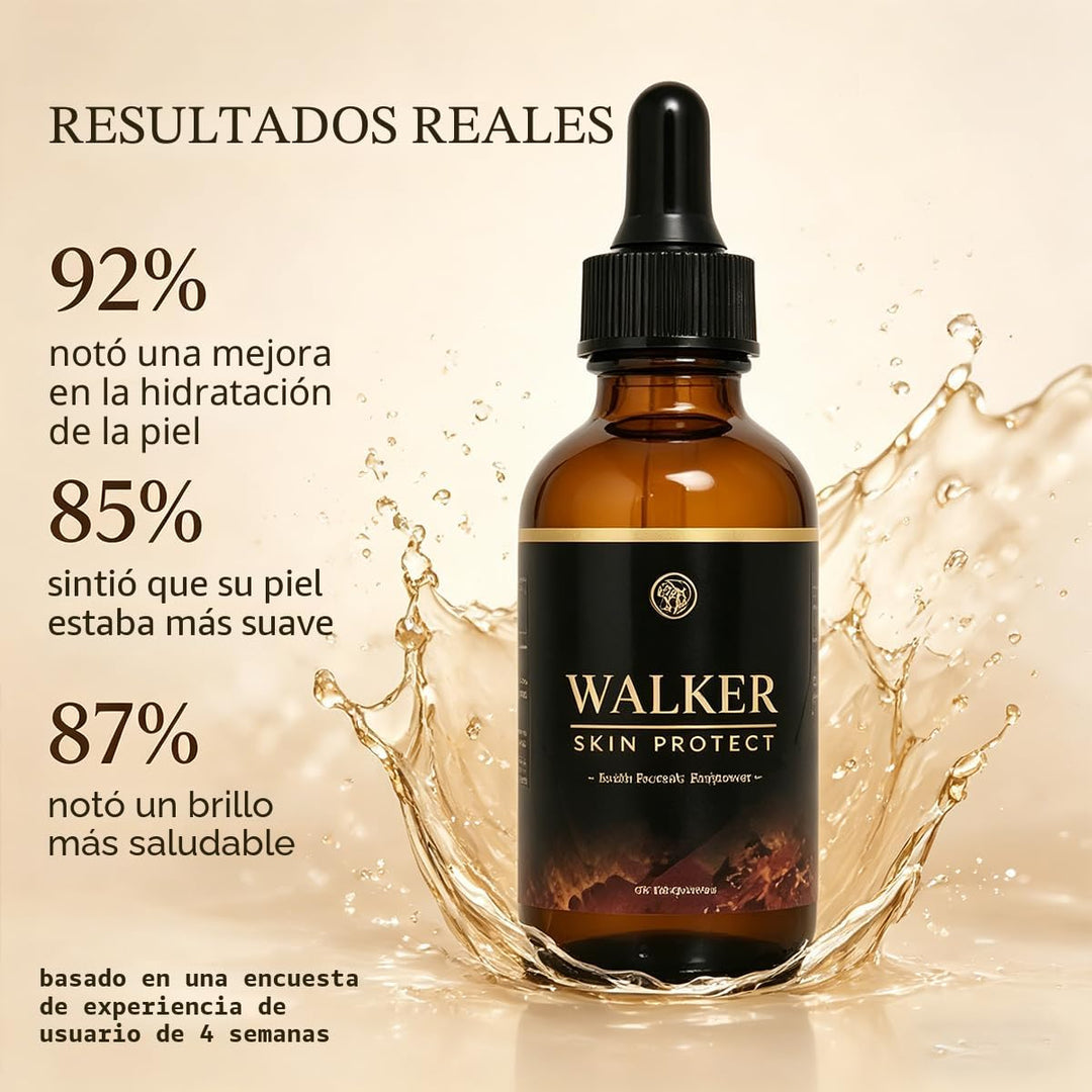 Walker Skin Protect Serum: Suero facial reafirmante natural\u2014Te...
