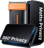 Protector de pantalla de privacidad mate para iPhone 18 Pro Max de