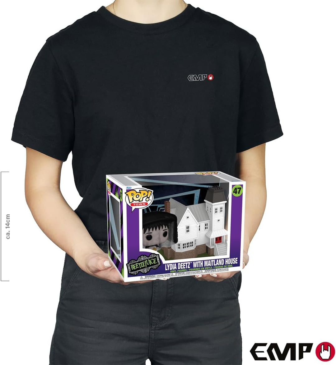 Funko Pop! Town: Beetlejuice - Lydia Deetz con Maitland House - Fig...