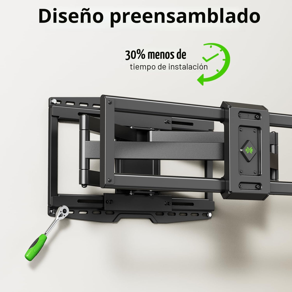 USX MOUNT - Soporte deslizante de pared para televisores de 32 a 120
