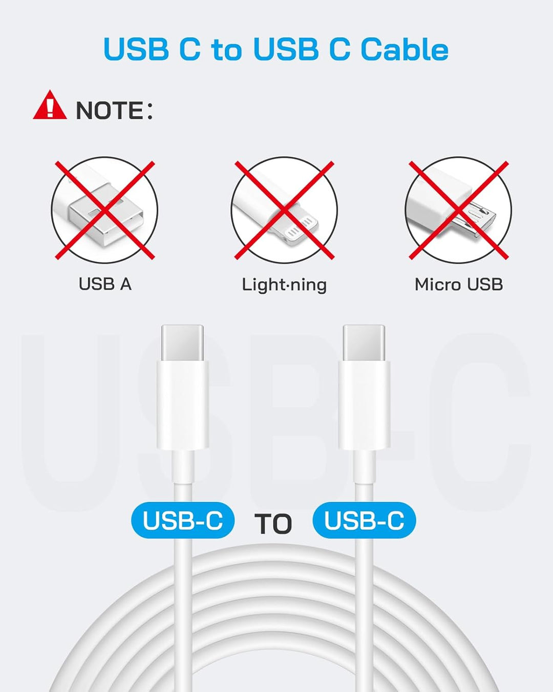 CXX Cargador rápido para iPhone 17/16/15 Cargador de pared