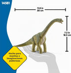 Schleich 14581 - Figura de dinosaurio de juguete de Brachiosaurus, para niños a partir de 4 años
