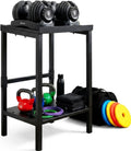 Rack Ajustable para Mancuernas/Kettlebells 500-800LB Pesado con Cobertura Opcional