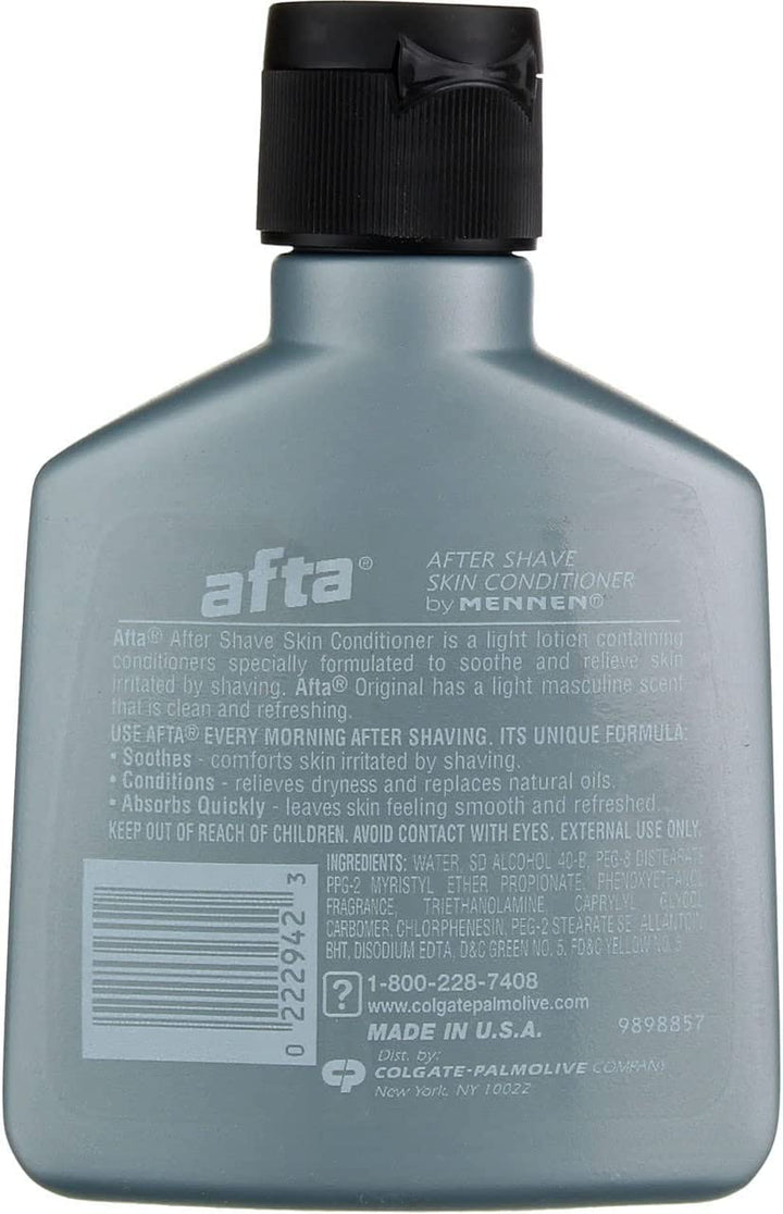 Afta After Shave Skin Conditioner Original 3 oz (paquete de 3)