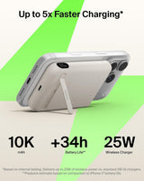 Belkin MagSafe Power Bank 10,000mAh, Qi2.2 Cargador portátil de 25...