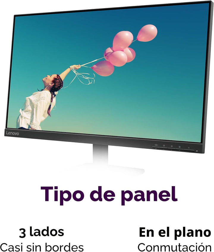 Lenovo L24-4e - Monitor de oficina - Pantalla IPS FHD de 23.8"...
