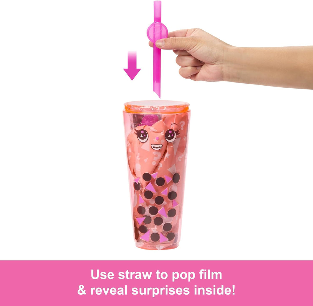 Muñeca Barbie Pop Reveal de la Serie Bubble Tea y Accesorios con Ma...