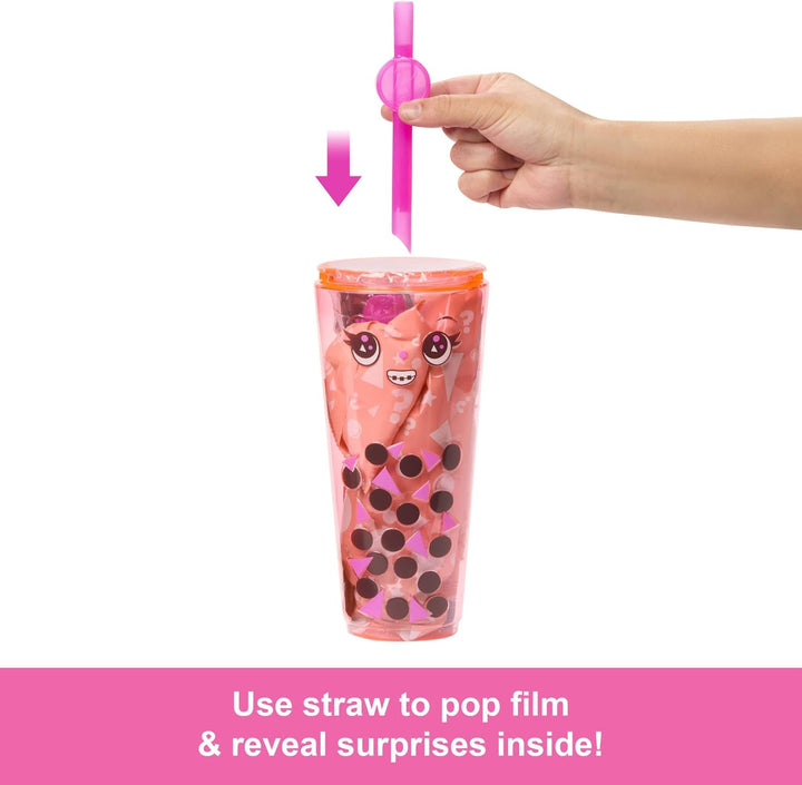 Muñeca Barbie Pop Reveal de la Serie Bubble Tea y Accesorios con Ma...