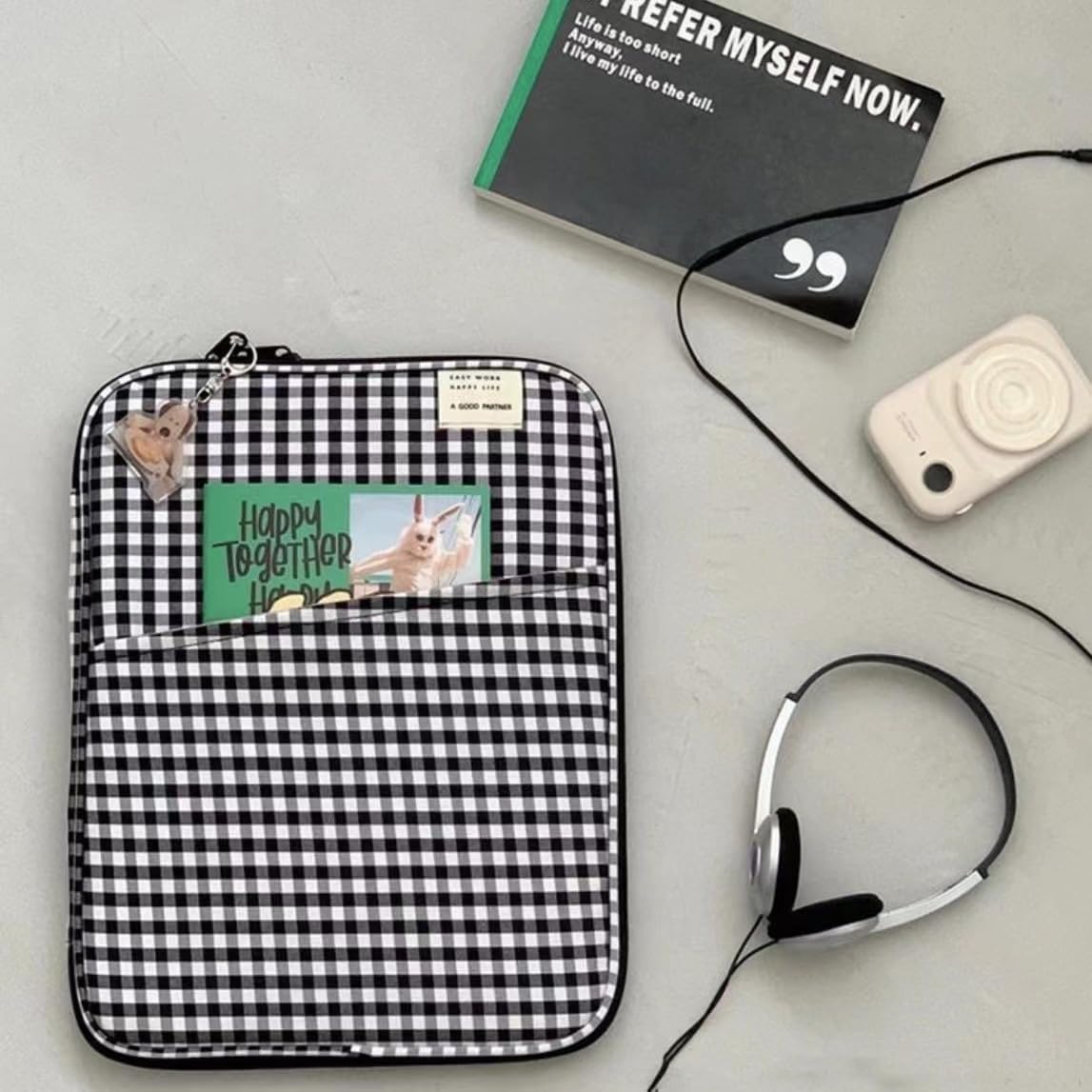 Donloise Funda para Portátil Bonita e Hinchada de 11-13 Pulgadas, B...