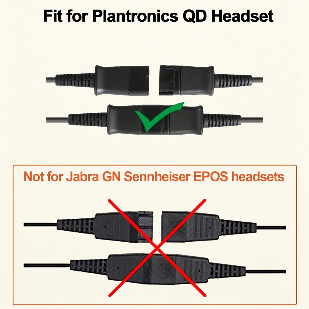 Cable divisor en Y de entrenamiento USB compatible con auriculares QD de