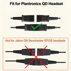 Cable divisor en Y de entrenamiento USB compatible con auriculares QD de