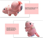 LEGEND SANDY Paquete de juguetes de peluche chirriantes para cachorros, juguetes masticables pequeños para cachorros, 12 juguetes para perros a granel con chirriantes, lindo juguete suave para