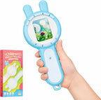 Lupa de enfoque automático de microscopio para niños, juguetes de