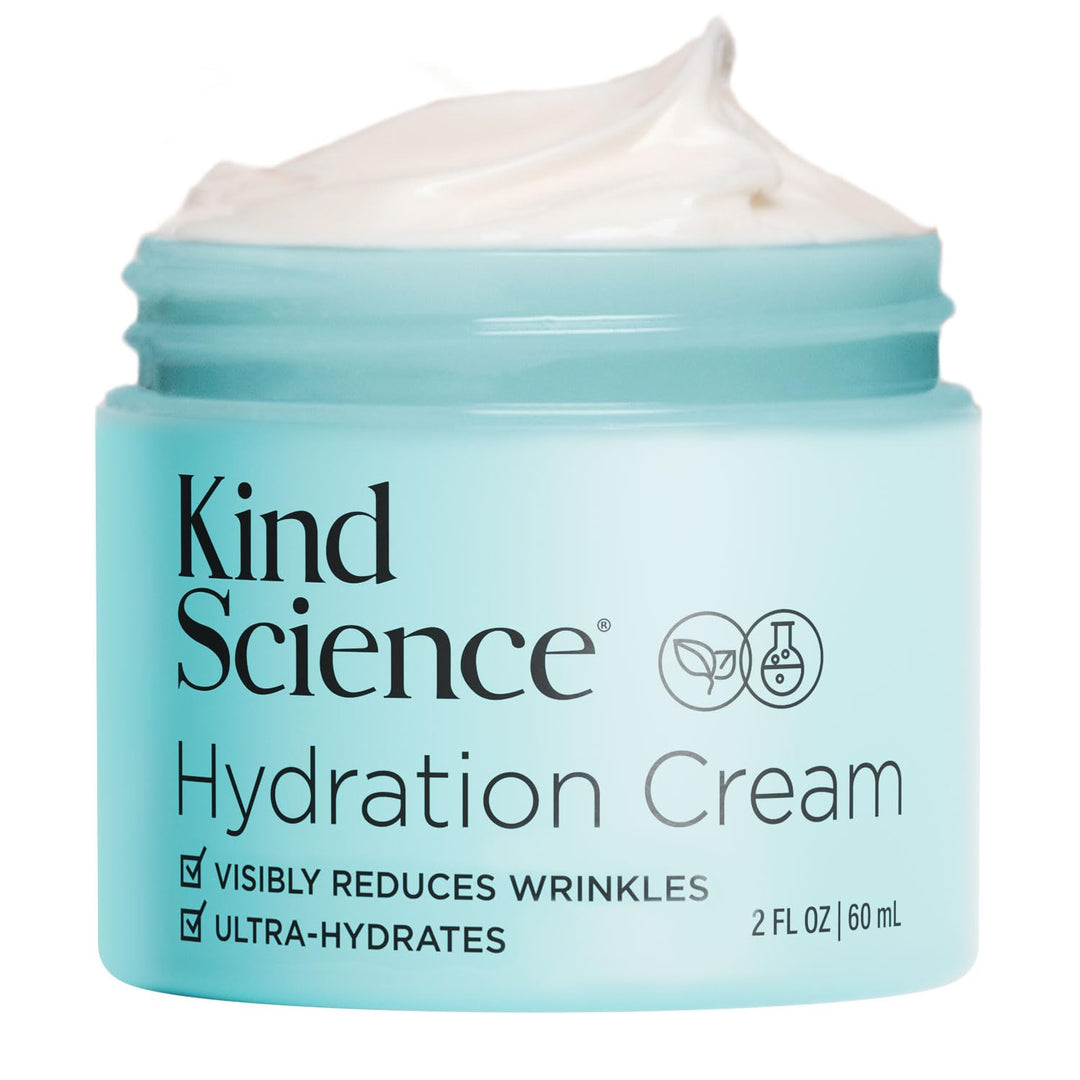Kind Science Crema hidratante facial para mujeres, antienvejecimien...