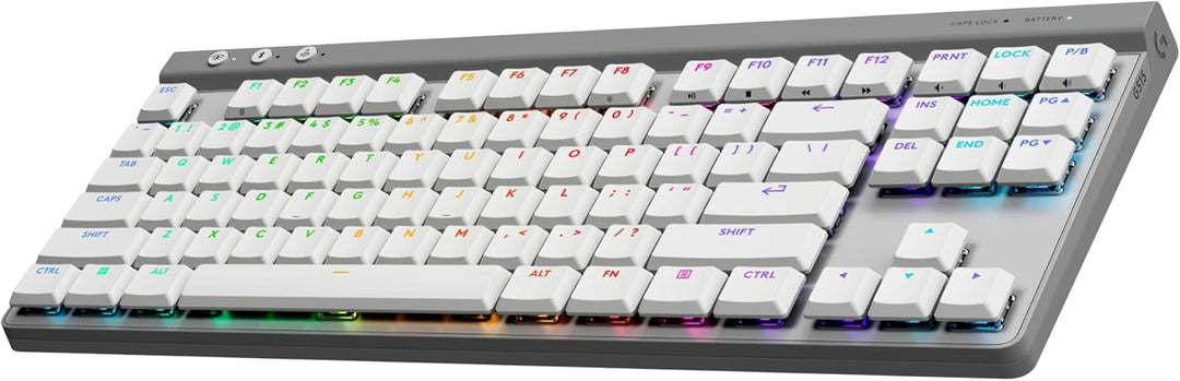 Logitech G515 Teclado inalámbrico para juegos TKL, LIGHTSYNC RGB, d...