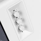 Edifier R1280T Altavoces alimentados para estantería - Altavoz de monitor de estudio de campo cercano activo 2.0 - Carcasa blanca - 42 vatios RMS