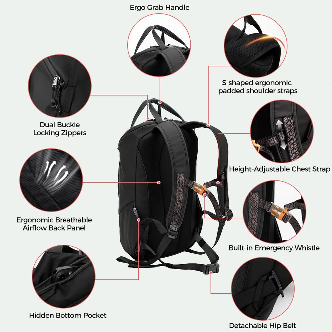 INUK Mochila para laptop para estudiantes universitarios y trabajo,...