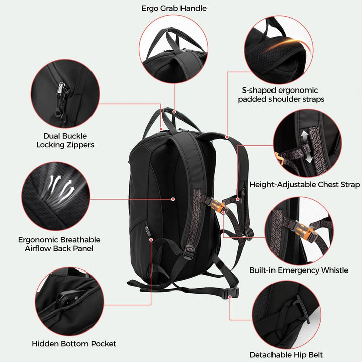 INUK Mochila para laptop para estudiantes universitarios y trabajo,...
