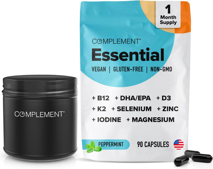 Complement Multivitaminas veganas para mujeres y hombres - Omega 3...