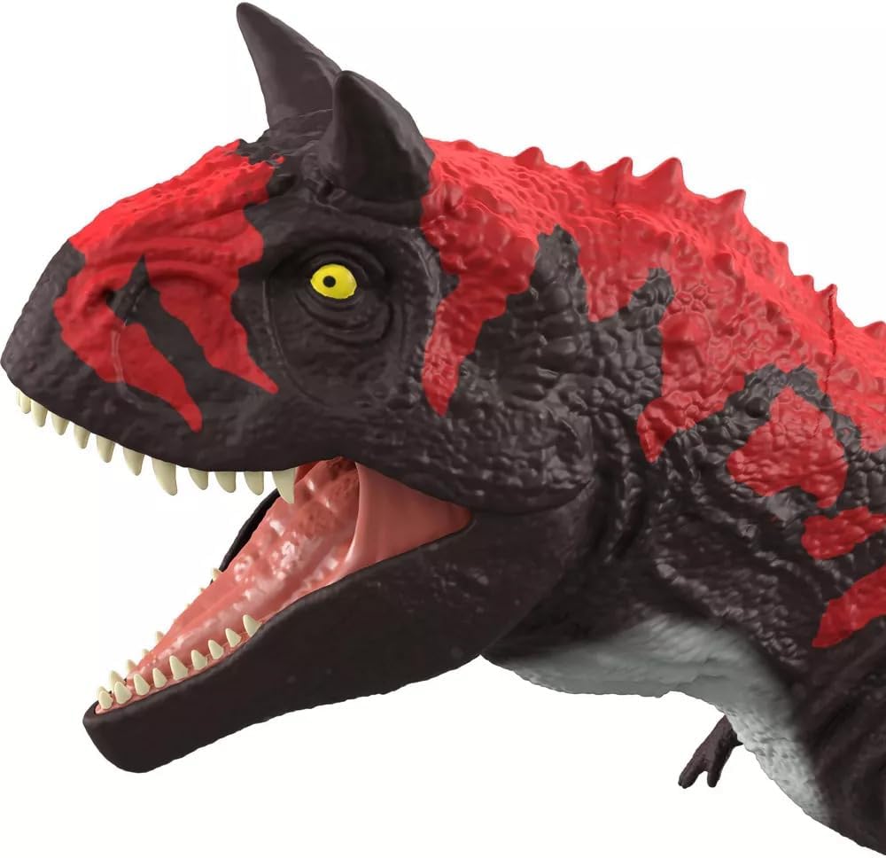 Colección Jurassic Legacy Reimagined Roarin' Real Feel Carnotaurus, edición limitada
