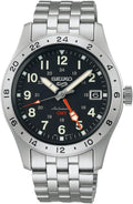 Reloj automático SEIKO para hombre - Colección 5 Sports - Reloj deportivo para hombre, acero inoxidable, aguja GMT - Resistente al agua 100M