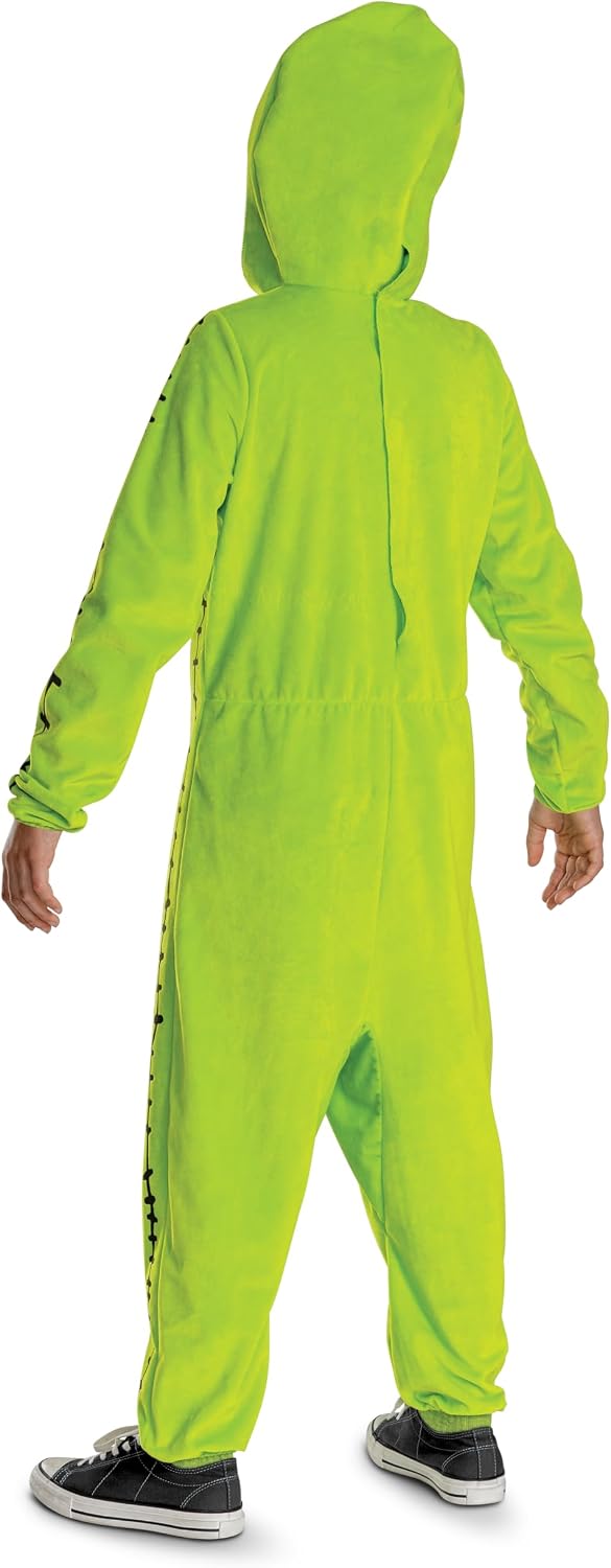 Disfraz de Oogie Boogie de Pesadilla Antes de Navidad de Disney, overol con capucha con licencia oficial