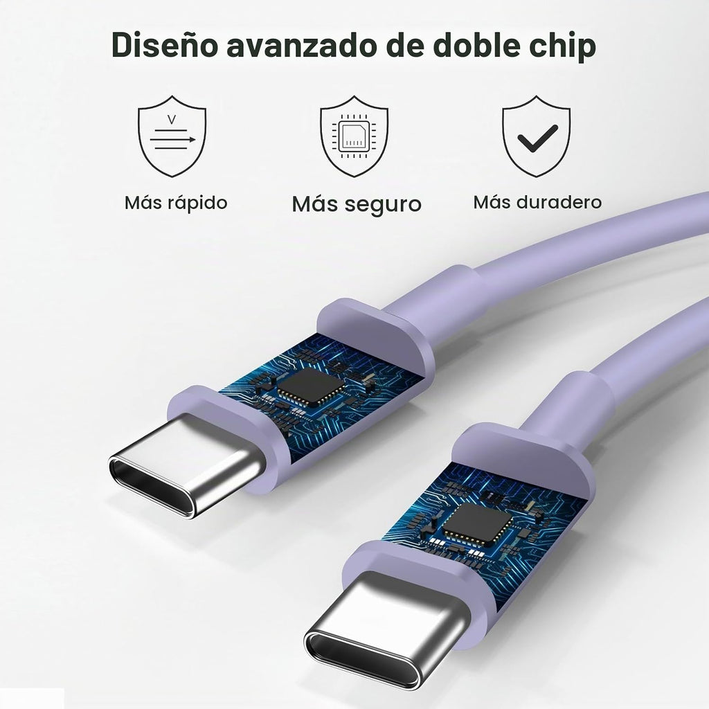 Cargador USB C tipo C cargador de carga rápida 10FT 45W Samsung