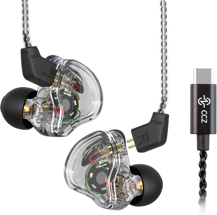 CCZ Melody USB C Auriculares con cable tipo-C intrauriculares con m...