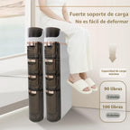 BGYMF Armario de almacenamiento estrecho de 3 niveles para baño, móvil