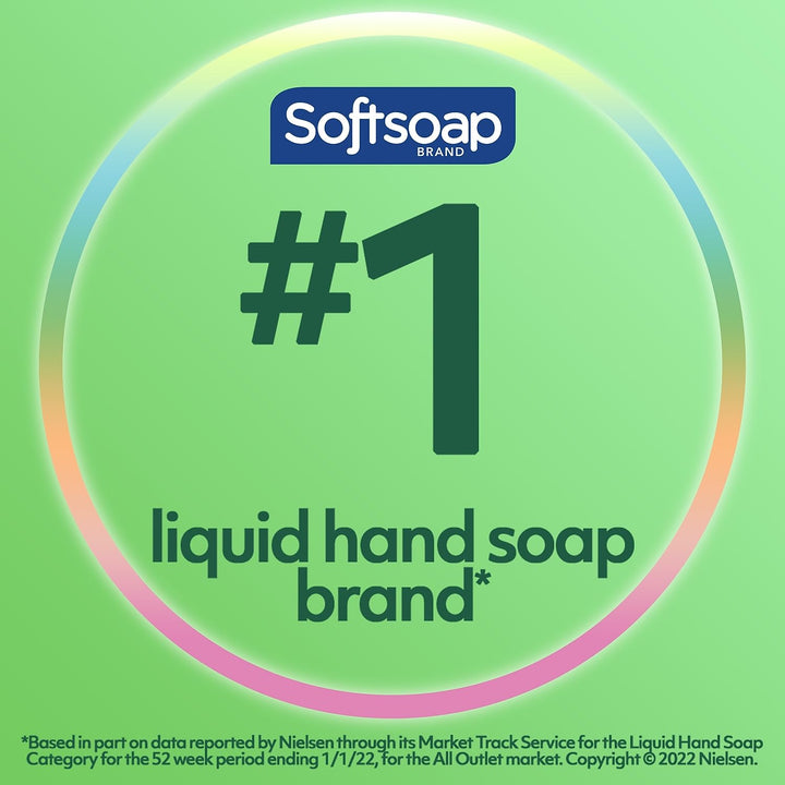 Softsoap Recambio de jabón líquido de manos de limpieza calmante, a...