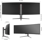 INNOCN Monitor Curvo Ultrawide de 49" 240Hz para Gaming QHD 512...