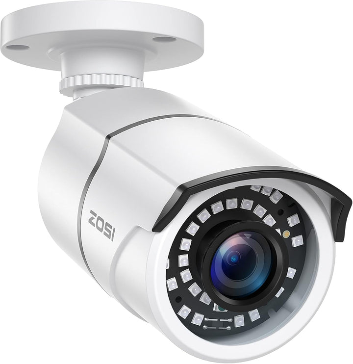 ZOSI - Cámara de seguridad 2MP 1080p para interiores y exteriores (...