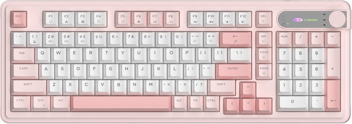 MageGee GK960 Teclado Inalámbrico, 98 Teclas Tri-Modo BT\/2.4G\/Tec...