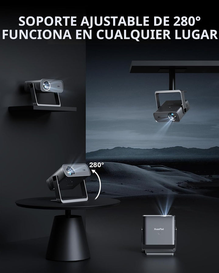Aplicación con licencia oficial y enfoque automático: proyector est...